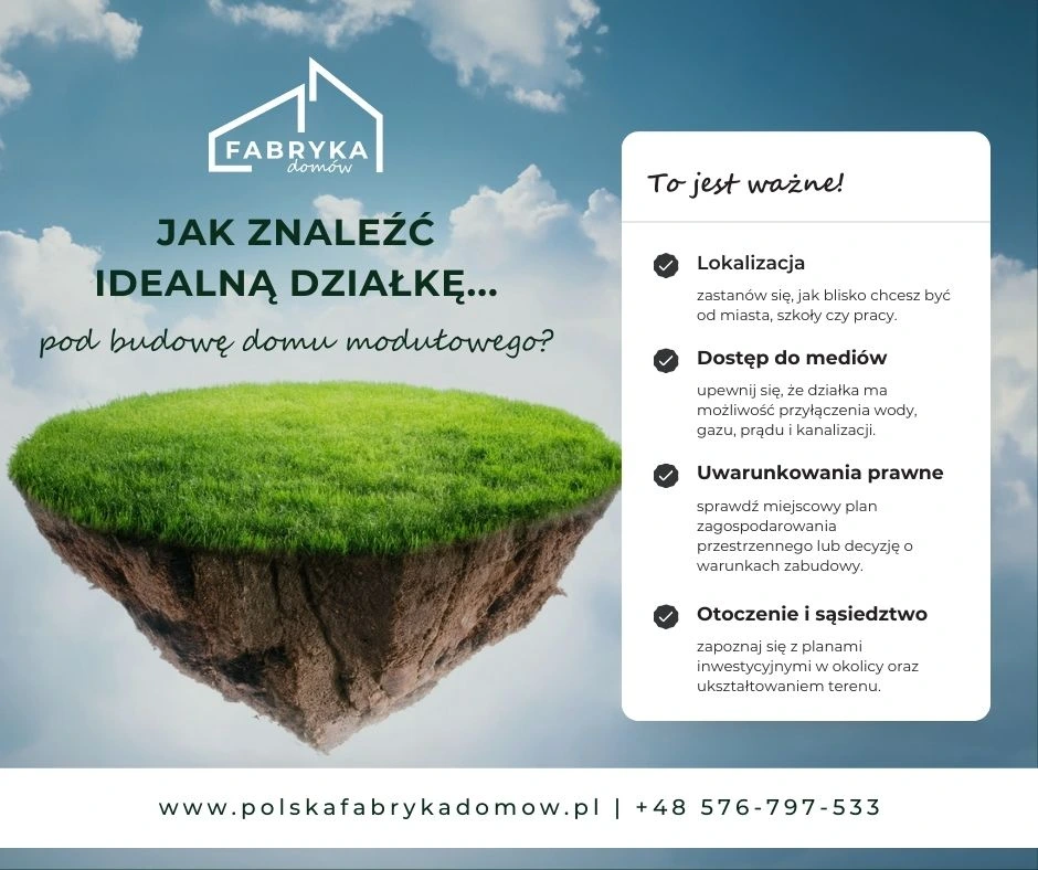 Post edukacyjny — jak znaleźć idealną działkę